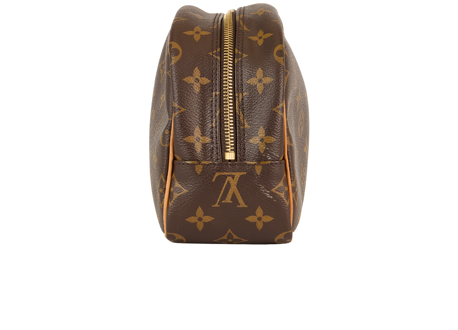 Louis Vuitton Cosmetic Pouch GM, &pound;350, Accessories, Brown, Canvas, Bottom view